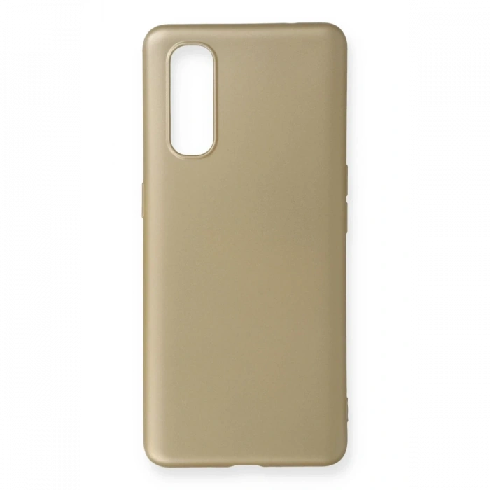 Mey İthalat®   Find X2 Kılıf First Silikon - Gold
