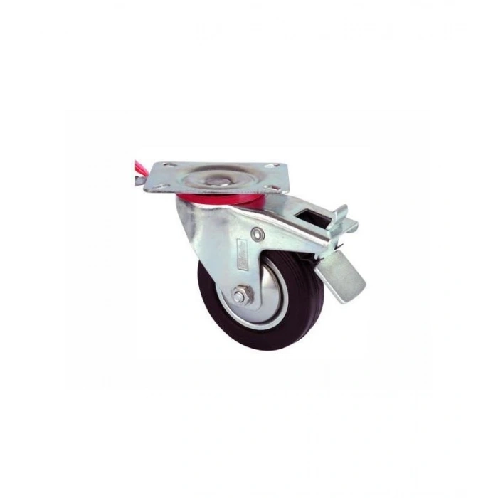 Mey İthalat® Fivestar Döner Frenli Servis Tekeri 80 mm