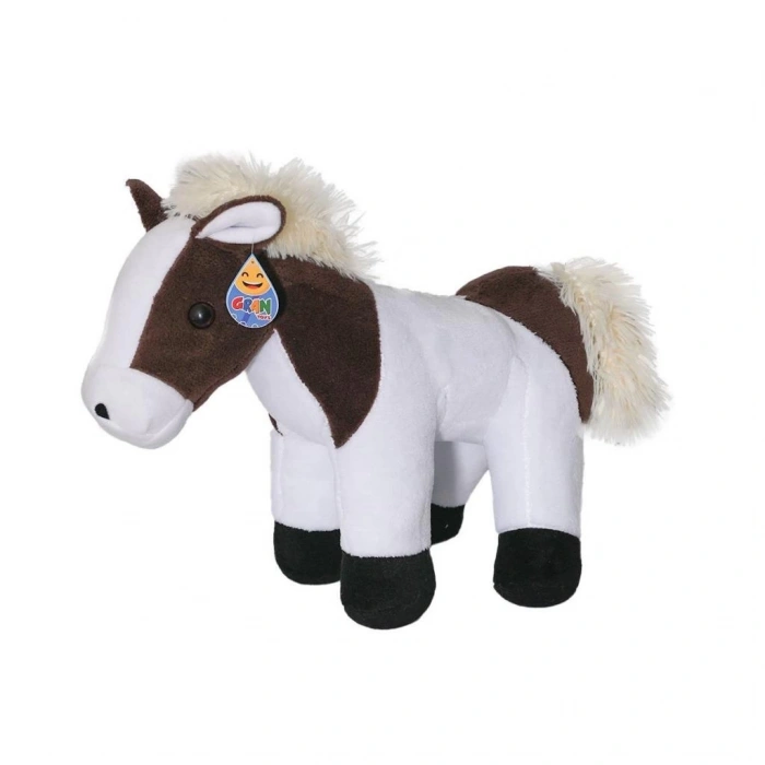 Mey İthalat® FK-2304 Sesli Alaca At 40 cm -Atabey Grantoys