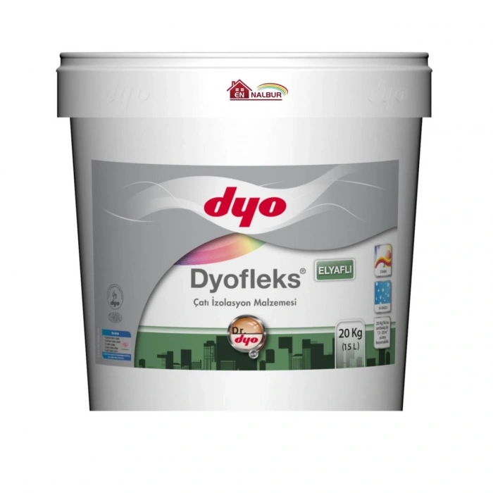 Mey İthalat® flex Elyaflı Çatı İzolasyon Malzemesi 2,5 Litre