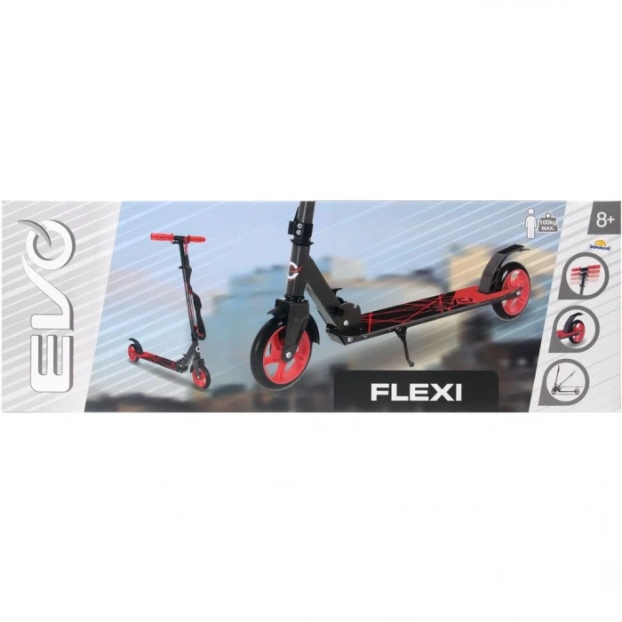 Mey İthalat® Flexi 2 Tekerlekli Scooter Kırmızı