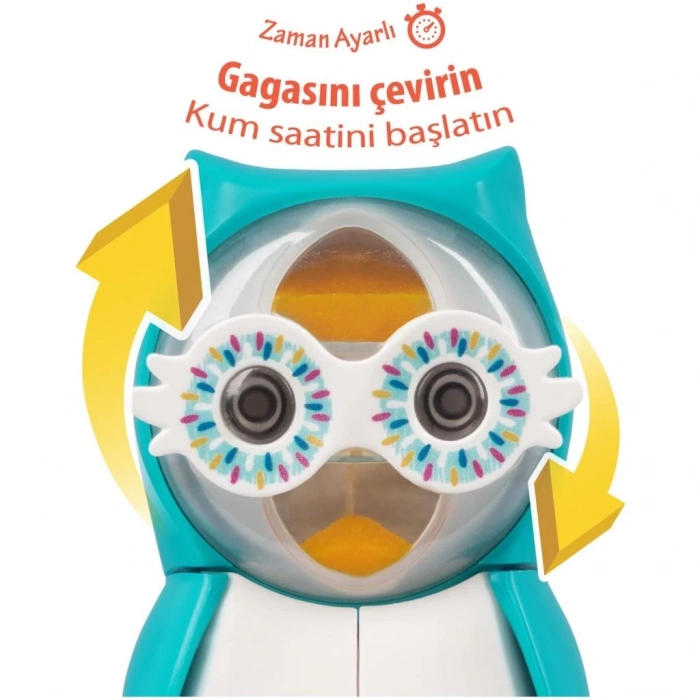 Mey İthalat® Flipper Hijyenik Saklama Kabı + Kum Saati