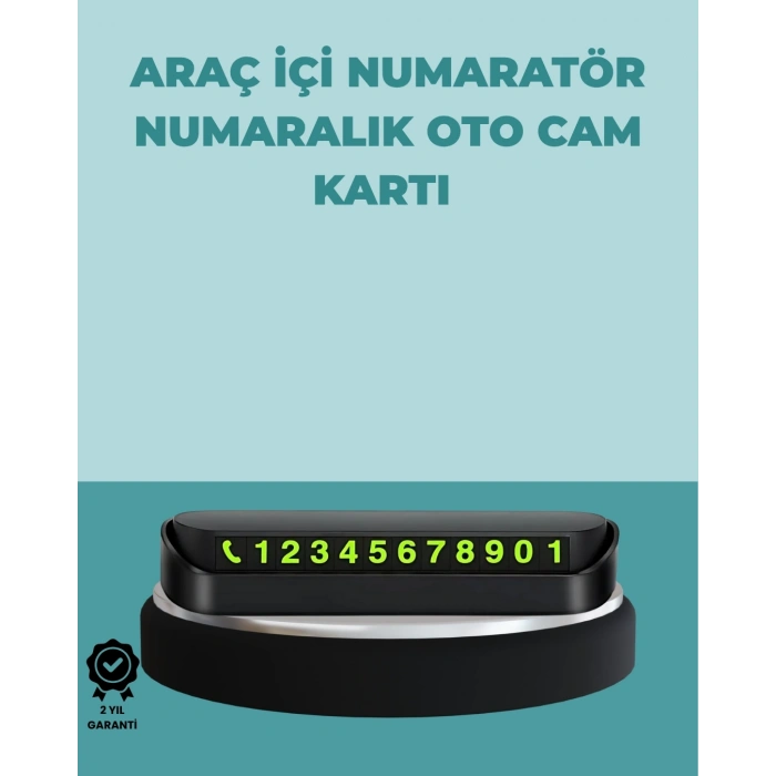 Mey İthalat® Fosforlu Numara Göstergesi