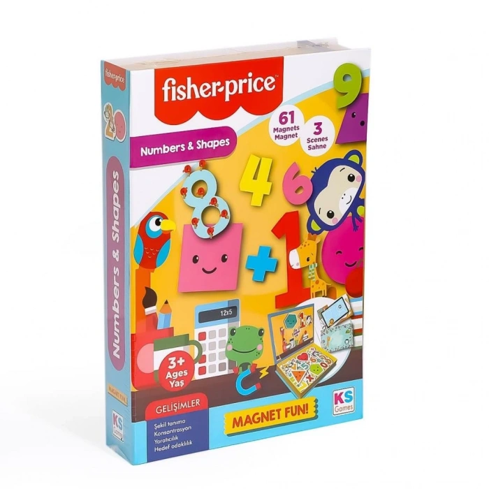 Mey İthalat® FP 13411  Baby Puzzle Numbers Shapes - Puzzle
