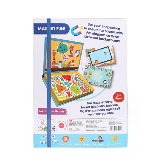 Mey İthalat® FP 13411  Baby Puzzle Numbers Shapes - Puzzle