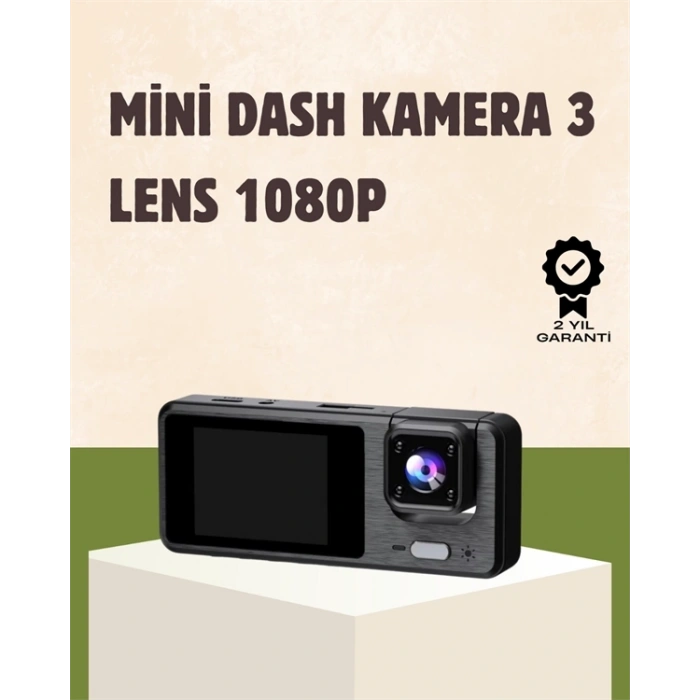 Mey İthalat® Full HD 3 Kanallı Araç Kamerası – Akıllı Çözümlerle Sürüş