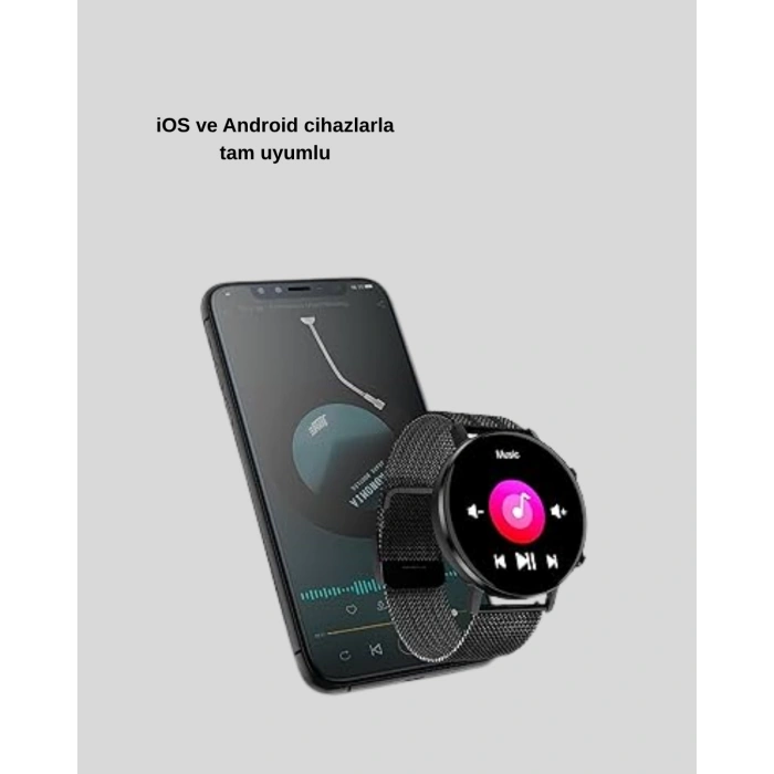 Mey İthalat® G20 Mini Akıllı Saat – iPhone & Android Uyumlu, Adım Sayar ve Uyku Takipli