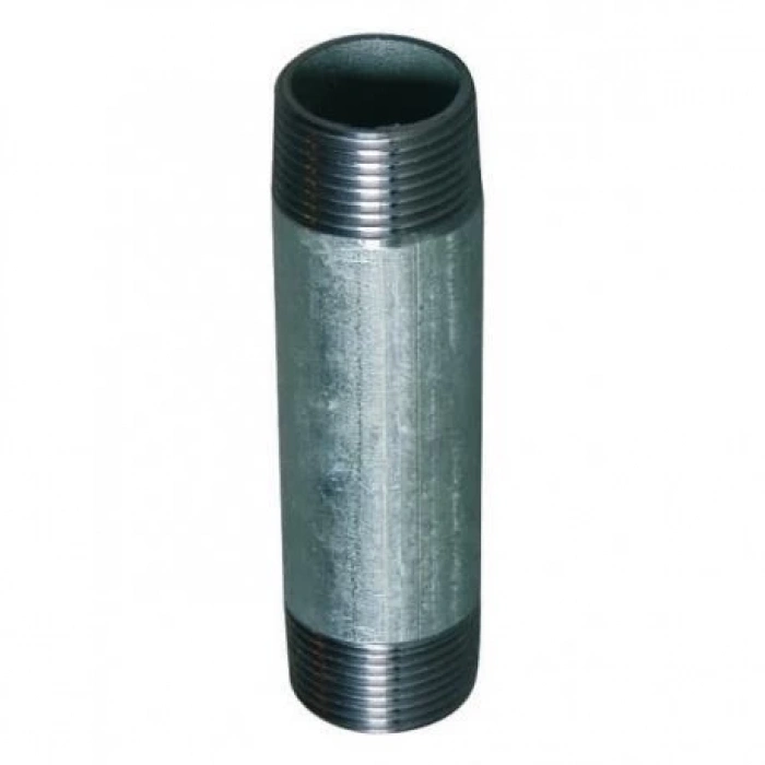 Mey İthalat® Galvanizli Boru Uzatma Pasolu 3/4 40 cm