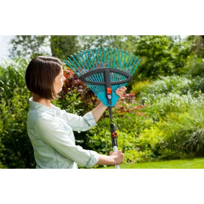 Mey İthalat® Gardena 3099-20 Combisystem Plastik Ayarlanabilir Tırmık