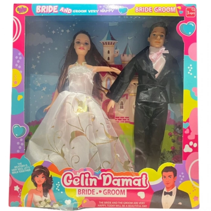Mey İthalat® Gelin ve Damat Bebekler