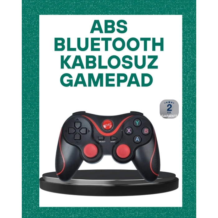 Mey İthalat® Gelişmiş Kontrol Hassasiyeti Sunan Kablosuz Bluetooth Oyun Kolu