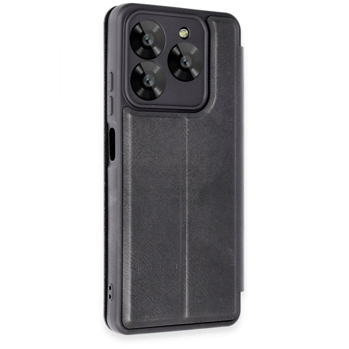 Mey İthalat®  General Mobile Era 30 Kılıf Flip Cover - Siyah