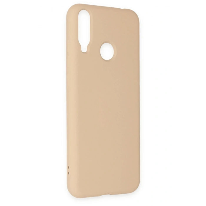 Mey İthalat®  General Mobile GM 10 Kılıf Nano içi Kadife Silikon - Pudra