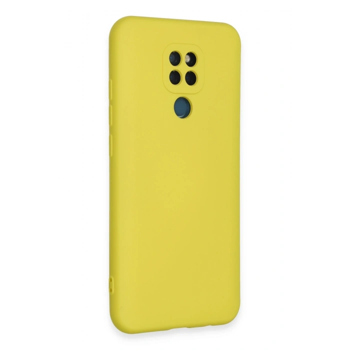 Mey İthalat®  General Mobile GM 20 Kılıf Nano içi Kadife Silikon - Sarı