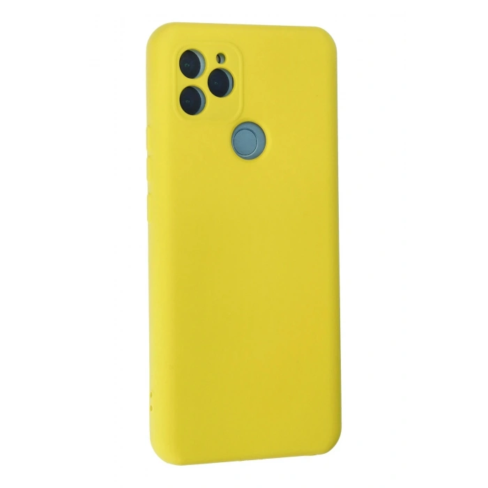 Mey İthalat®  General Mobile GM 21 Kılıf Nano içi Kadife Silikon - Sarı