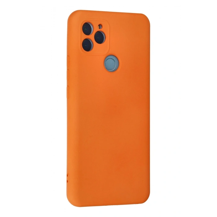 Mey İthalat®  General Mobile GM 21 Kılıf Nano içi Kadife Silikon - Turuncu