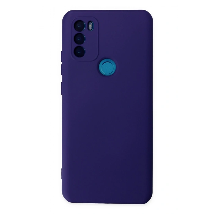 Mey İthalat®  General Mobile GM 21 Plus Kılıf Nano içi Kadife Silikon - Mor