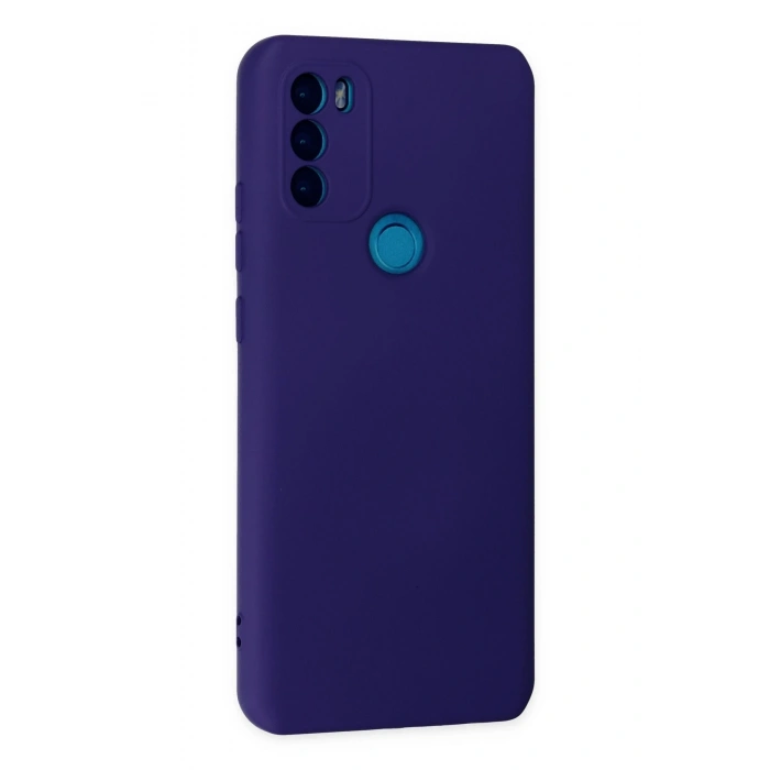 Mey İthalat®  General Mobile GM 21 Plus Kılıf Nano içi Kadife Silikon - Mor
