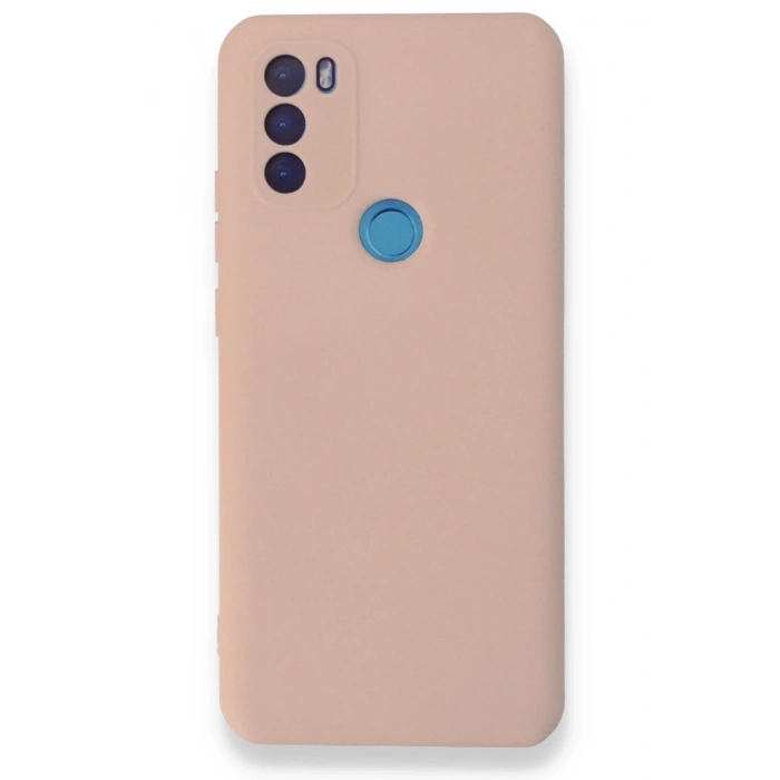 Mey İthalat®  General Mobile GM 21 Plus Kılıf Nano içi Kadife Silikon - Pudra