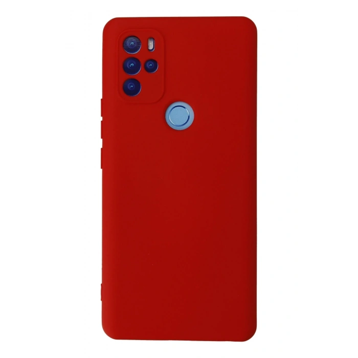 Mey İthalat®  General Mobile GM 21 Pro Kılıf Nano içi Kadife Silikon - Kırmızı