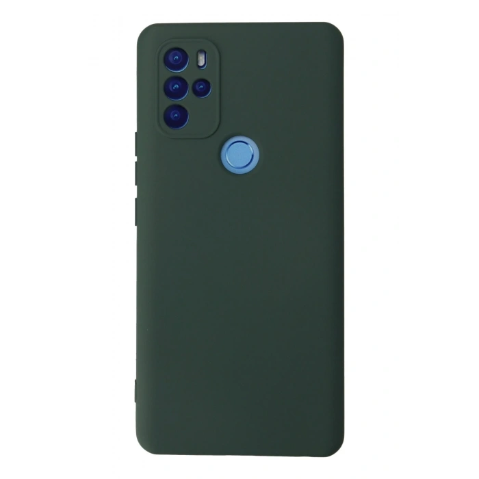 Mey İthalat®  General Mobile GM 21 Pro Kılıf Nano içi Kadife Silikon - Koyu Yeşil
