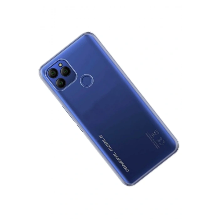 Mey İthalat®  General Mobile GM 22 Kılıf Lüx Şeffaf Silikon