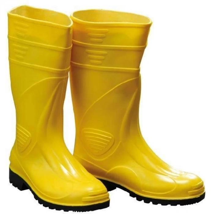 Mey İthalat® Gezer PVC Uzun Çizme Sarı 42 Numara
