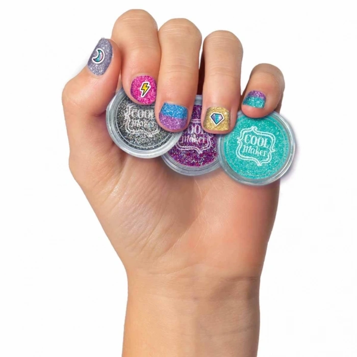 Mey İthalat® Go Glam Parıltılı Tırnaklar