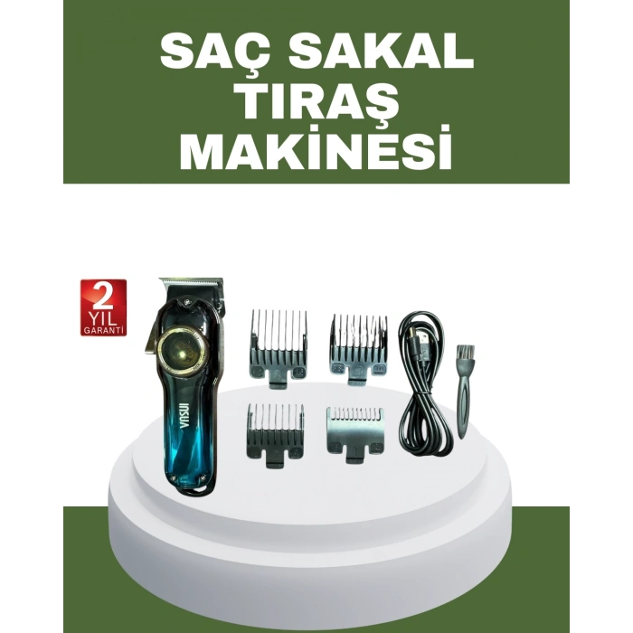 Mey İthalat® Güçlü Motorlu Paslanmaz Çelik Bıçaklı Saç Kesim Makinesi