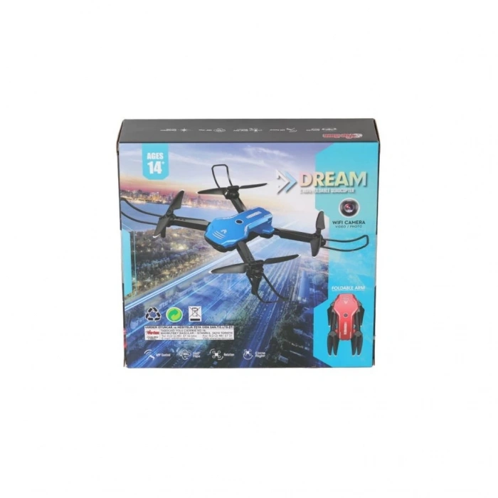 Mey İthalat® H866HW - 2.4G Wifi Kameralı Şarjlı Full Fonksiyon Drone