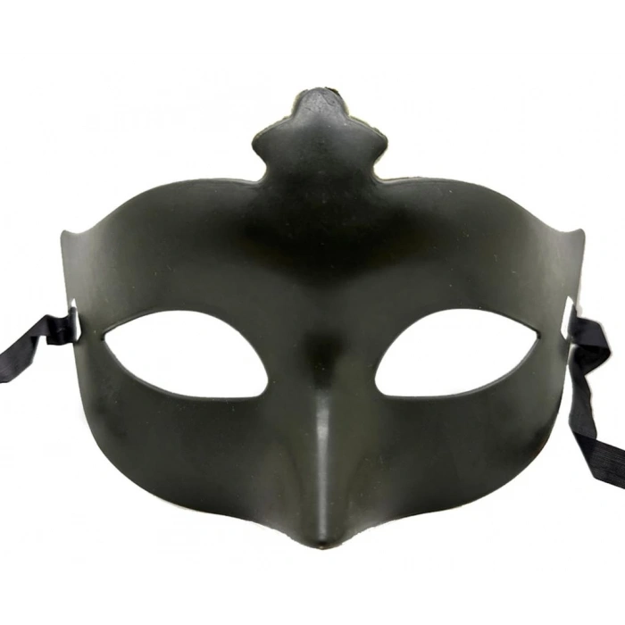Mey İthalat® Haki Yeşil Renk Masquerade Kostüm Partisi Venedik Balo Maskesi