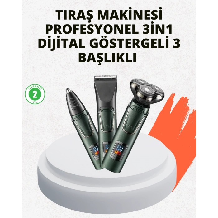 Mey İthalat® Hareket Halinde Kullanıma Uygun Tıraş Makinesi