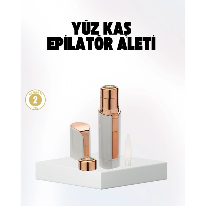 Mey İthalat® Hassas Ciltler İçin Yüz Epilatörü – Kaş ve Bıyık