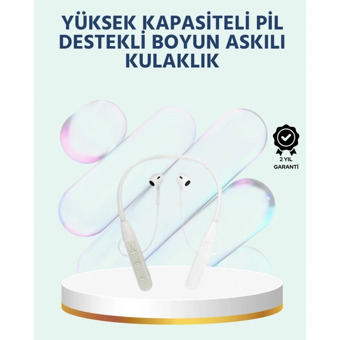 Mey İthalat® Hızlı Bağlantı ve Güçlü Ses Kalitesi Bluetooth Kulaklık
