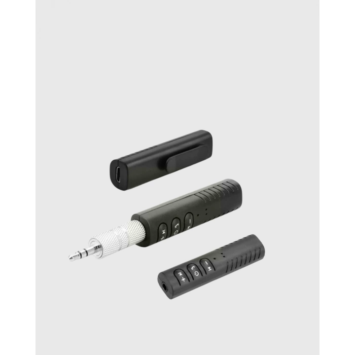 Mey İthalat® Hızlı Şarjlı Bluetooth Ses Alıcısı – Ev, Araç ve Ofis İçin