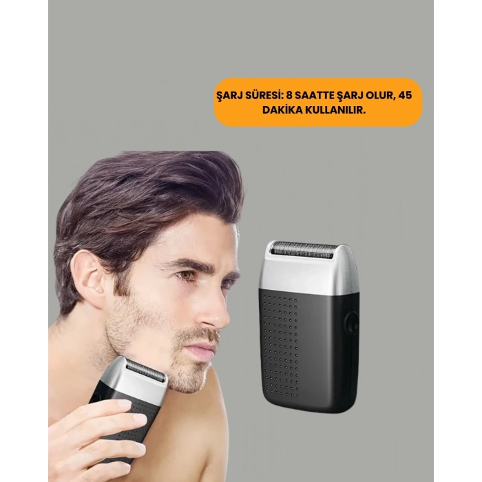 Mey İthalat® Hızlı Şarjlı, Yüksek Performanslı Sakal & Saç Kesme Cihazı