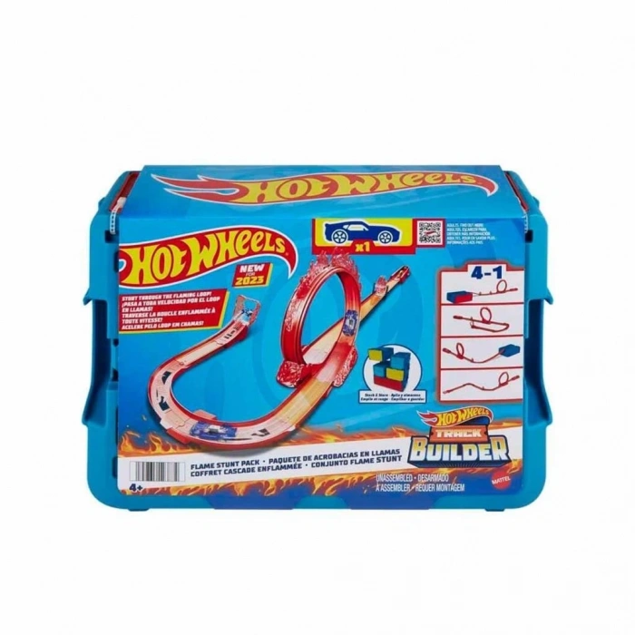 Mey İthalat® HMC04  Track Builder Alev Temalı Akrobasi Seti
