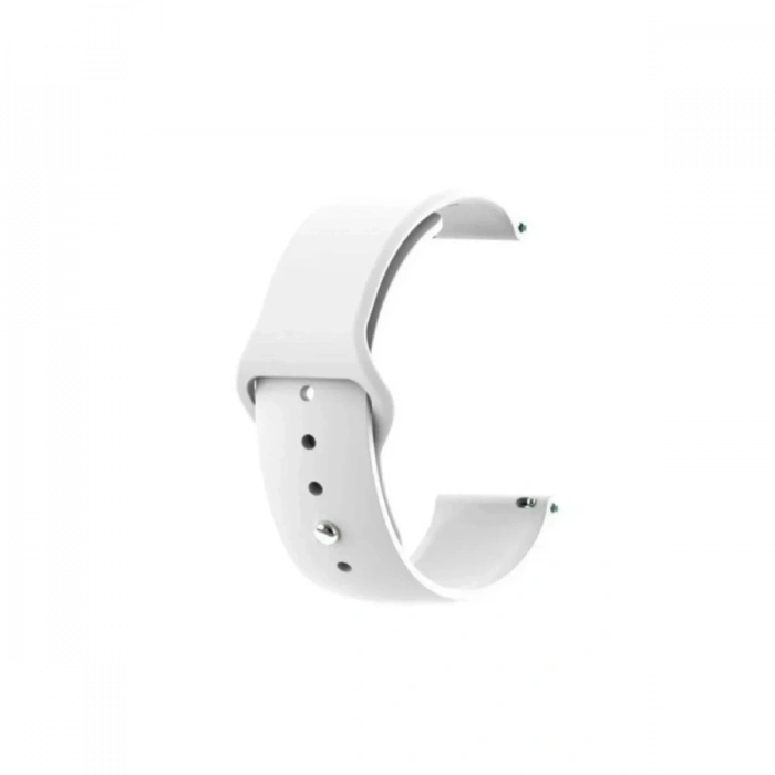 Mey İthalat®  Huawei GT4 41mm 18mm Klasik Kordon - Beyaz