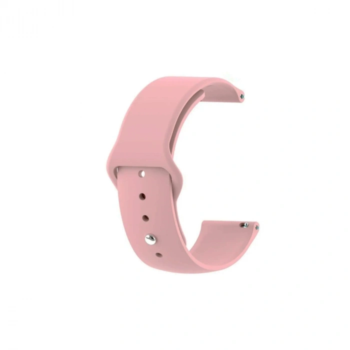 Mey İthalat®  Huawei GT4 41mm 18mm Klasik Kordon - Pembe