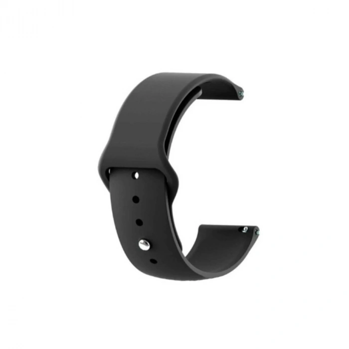 Mey İthalat®  Huawei GT4 41mm 18mm Klasik Kordon - Siyah
