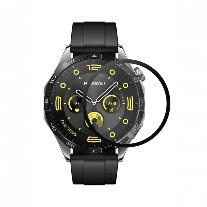 Mey İthalat®  Huawei GT4 41mm 18mm Polymer Nano Ekran Koruyucu - Şeffaf