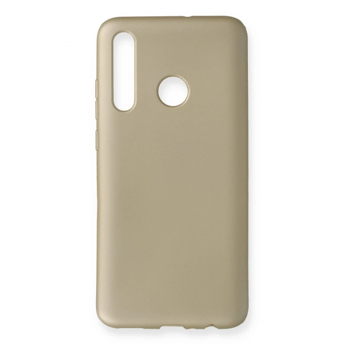 Mey İthalat®  Huawei Honor 20 Lite Kılıf First Silikon - Gold