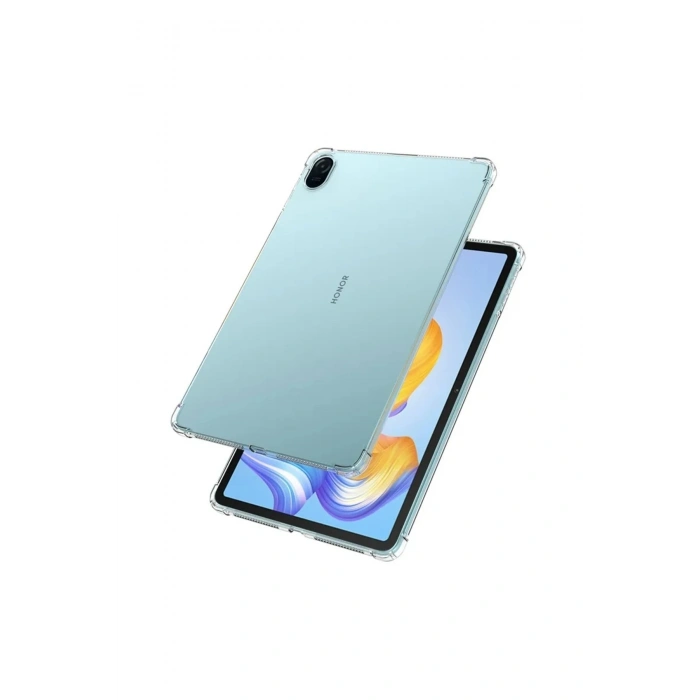 Mey İthalat®  Huawei Honor Pad 8 12 Kılıf Anti Shock Tablet Silikon - Şeffaf