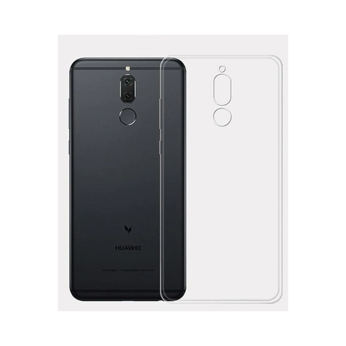 Mey İthalat®  Huawei Mate 10 Lite Kılıf Lüx Şeffaf Silikon
