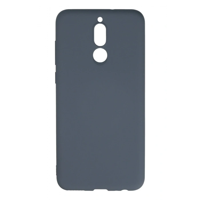 Mey İthalat®  Huawei Mate 10 Lite Kılıf Nano içi Kadife Silikon - Gri