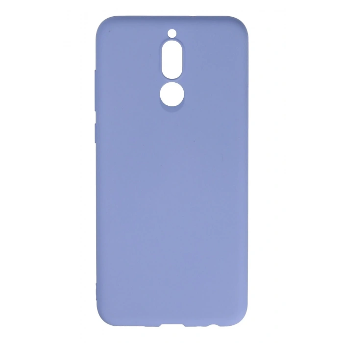 Mey İthalat®  Huawei Mate 10 Lite Kılıf Nano içi Kadife Silikon - Lila