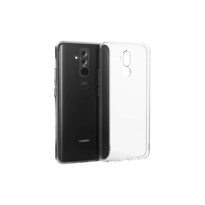 Mey İthalat®  Huawei Mate 20 Lite Kılıf Lüx Şeffaf Silikon