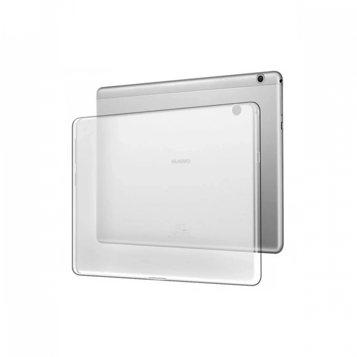 Mey İthalat®  Huawei MediaPad T5 10 Kılıf Tablet Şeffaf Silikon
