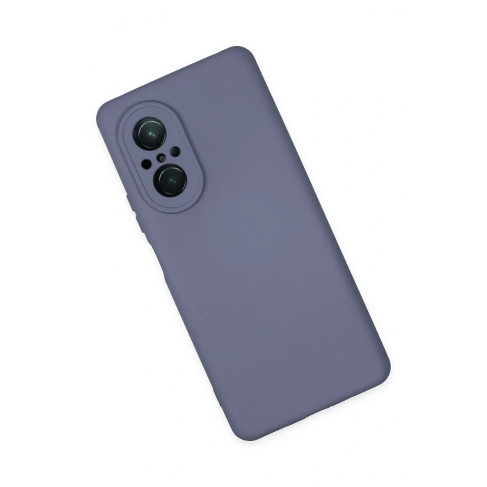 Mey İthalat®  Huawei Nova 9 SE Kılıf Nano içi Kadife Silikon - Gri