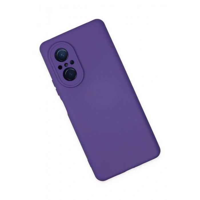 Mey İthalat®  Huawei Nova 9 SE Kılıf Nano içi Kadife Silikon - Mor